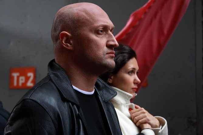 Гоша Куценко и Екатерина Климова в кадре из фильма «Антикиллер Д.К.», 2008 год