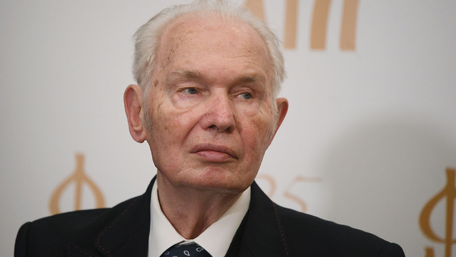 председатель Союза писателей России Валерий Ганичев, 2017 год