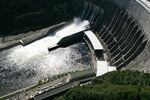 Саяно-Шушенская ГЭС, где произошла авария, 2009 год 