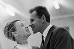 Олимпийские чемпионы по фигурному катанию Людмила Белоусова и Олег Протопопов, 1967 год