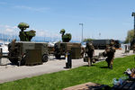 Военные радары рядом с виллой La Grange в Женеве
