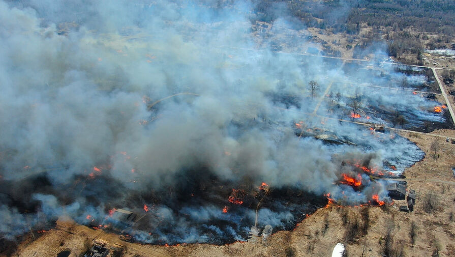 Глава городского округа о пожаре в Свердловской области: горели целые кварталы