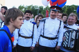 Казаки уже однажды встречали Аршавина — после бронзового Евро-2008