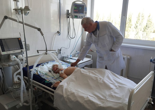 Семилетний мальчик, пострадавший при&nbsp;обстреле севера Горловки Донецкой области, в&nbsp;реанимации городской больницы