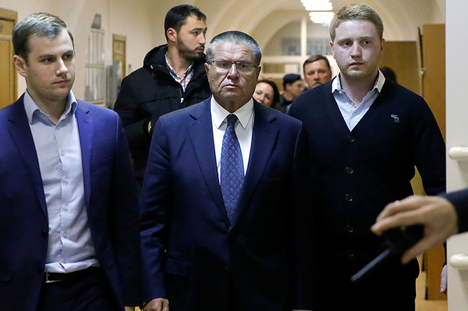 Алексей Улюкаев в Басманном суде