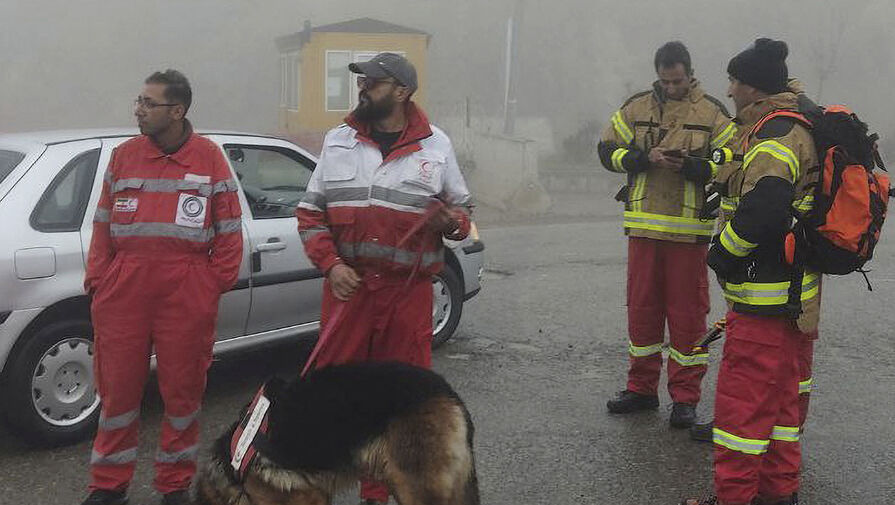 Иранские спасатели достигли места, где БПЛА обнаружил 