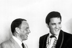 Певцы Фрэнк Синатра и Элвис Пресли, 1965 год