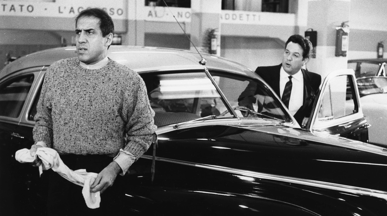 Адриано Челентано и Ренато Поццетто в фильме «Он хуже меня» (1985)
