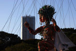 10-метровая кукла Мокко была представлена в Токио в преддверии Олимпиады в рамках культурного проекта, посвященного землетрясению и цунами 11 июня 2011 года в северо-восточном регионе Японии, 17 июля 2021 года