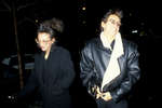 Игги Поп с женой Сачи Асано (развелись в 1999 году) в Нью-Йорке, 1985 год