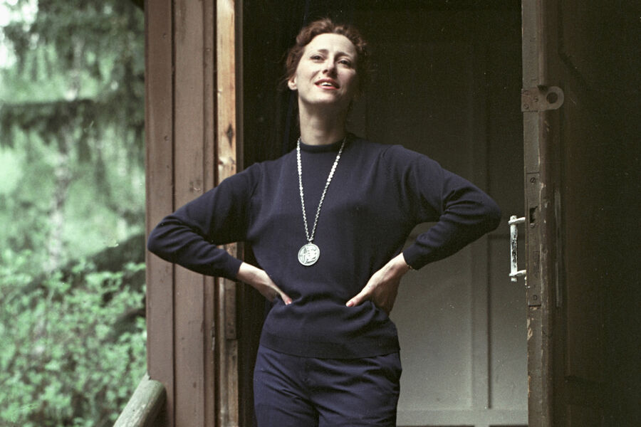 Балерина Майя Плисецкая на&nbsp;подмосковной даче, 9&nbsp;августа 1962&nbsp;года