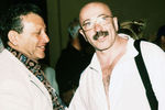 Борис Грачевский и артист Александр Розенбаум на кинофестивале «Кинотавр» в Сочи, 2002 год 