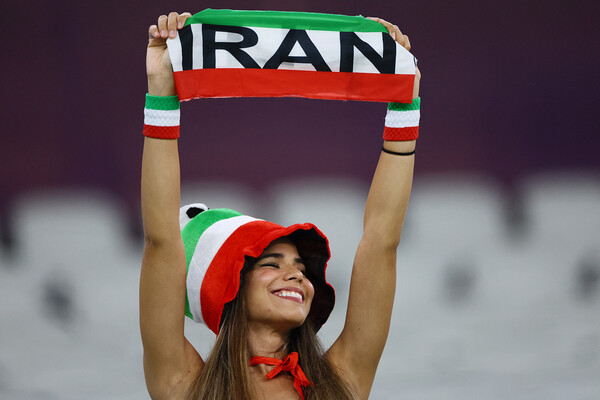 Болельщица сборной Ирана на&nbsp;ЧМ-2022 в&nbsp;Катаре