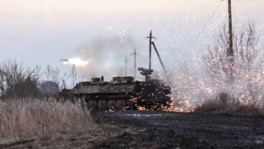 Российский комплекс Штурм-С остановил танковый прорыв ВСУ в зоне спецоперации