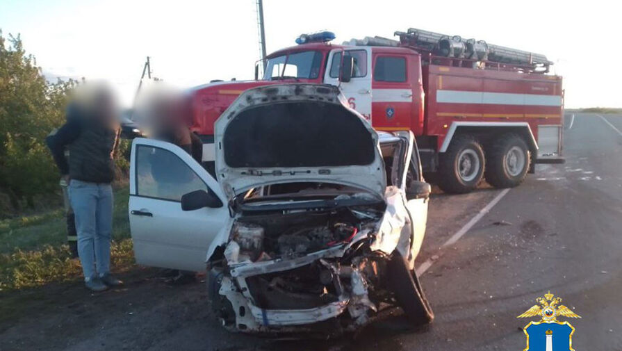 В Ульяновской области машина столкнулась с "Газелью", пострадали пять человек