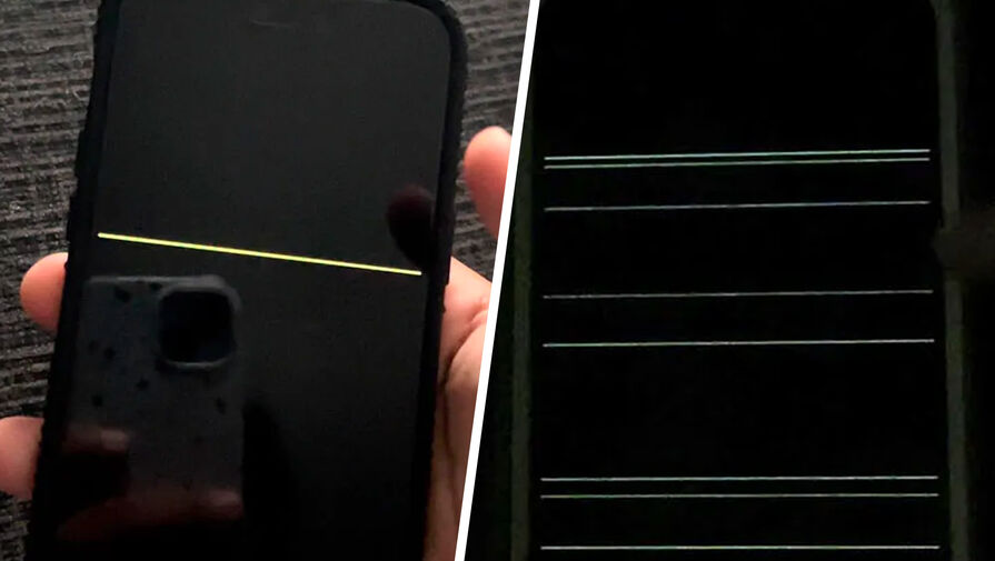 Владельцы iPhone 14 начали массово жаловаться на белые полосы на экране смартфона