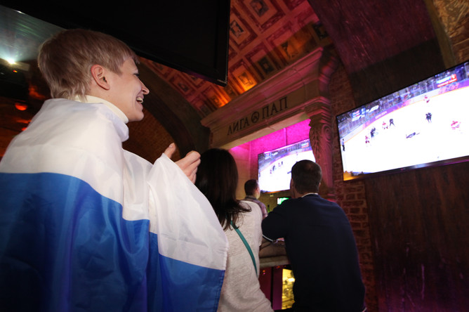 Хоккейным болельщикам есть где в Москве поболеть за сборную России на чемпионате мира 2014 года