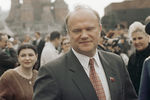 Геннадий Зюганов на Красной площади, 1998 год