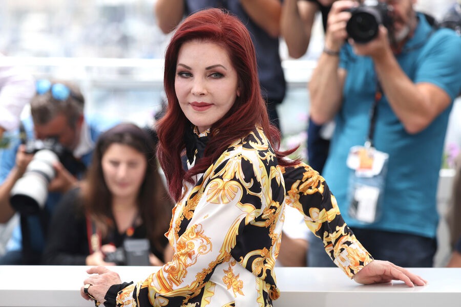 Актриса Присцилла Пресли на&nbsp;премьере фильма &laquo;Элвис&raquo; на&nbsp;Каннском кинофестивале, 2022&nbsp;год 