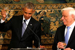 Барак Обама и президент Греции Прокопис Павлопулос
