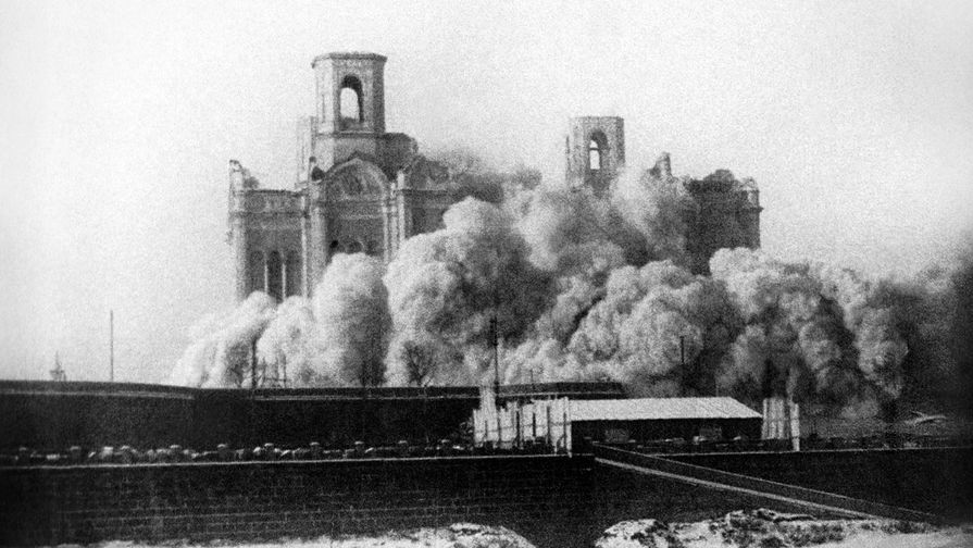 Снос Храма Христа Спасителя, 1931 год