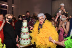 Айрис Апфель празднует свой 100-й день рождения в Нью-Йорке, 2021 год