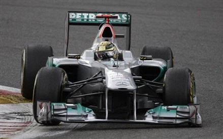 Михаэль Шумахер отпраздновал 20-летний юбилей на Гран-при Бельгии