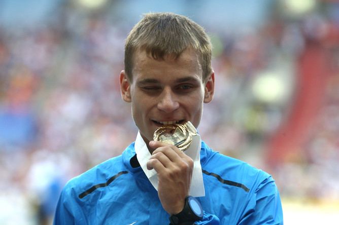Александр Иванов — чемпион мира в ходьбе на 20 км