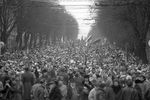 Митинг во время январских событий в Вильнюсе, 13 января 1991 года