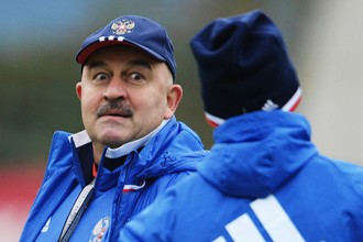 Главный тренер сборной России Станислав Черчесов