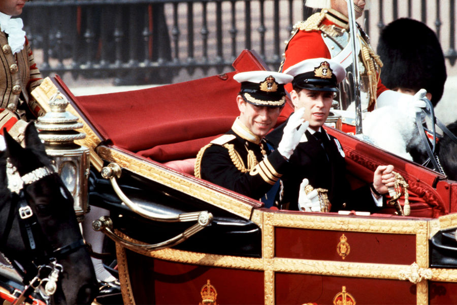 Принц Чарльз прибыл в&nbsp;собор Святого Павла на&nbsp;свадебную церемонию, 29 июля 1981 года
