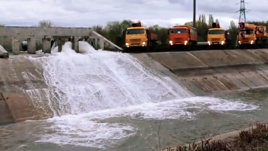 Канал для снабжения Донецка водой запустили в тестовом режиме