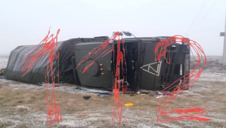Шесть военнослужащих пострадали в ДТП под Белгородом