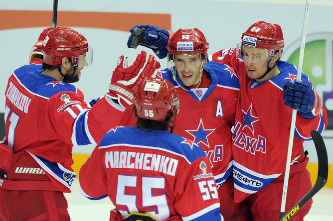 Павел Дацюк стал главным героем матча против «Сибири»