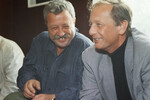 Леонид Якубович и Михаил Задорнов, 1993 год