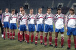 Василий Кульков (первый справа налево) в составе сборной России, 1992 год