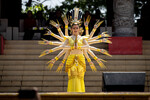 Представление в честь празднования Лунного Нового года в храме Сам По Конг, Индонезия, 22 января 2023 года