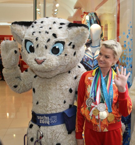 Олимпийская чемпионка Светлана Хоркина