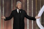 Билл Клинтон во время церемонии