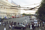 После взрыва в подземном переходе на Пушкинской площади, 8 августа 2000 года