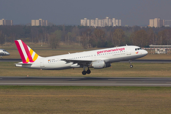Самолет авиакомпании Germanwings, бортовой номер D-AIPX, который разбился на&nbsp;юге Франции