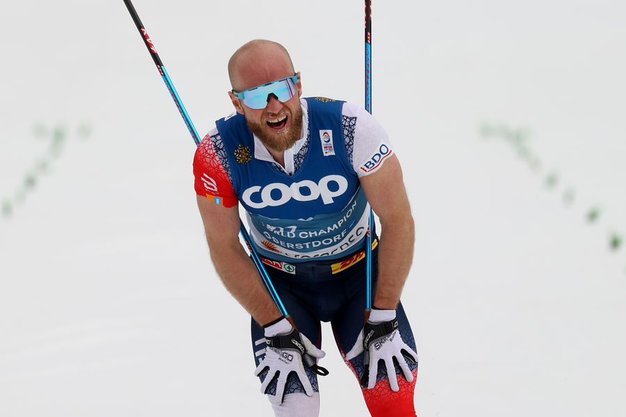 Норвежский лыжник Мартин Йонсруд Сундбю