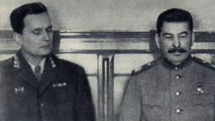 Иосип Броз Тито и Сталин