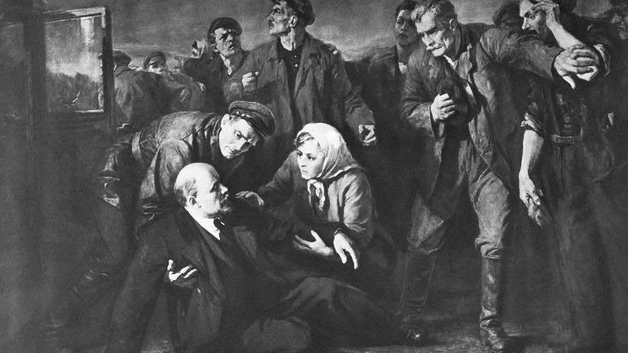 Картина «Покушение на В.И. Ленина»