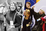 Татьяна Тарасова на Олимпийских играх-1980 в Лейк-Плэсиде и на Олимпийских играх-2002 в Солт-Лейк-Сити c Алексеем Ягудиным
