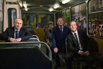 Владимир Путин, Наина Ельцина, Сергей Иванов и Дмитрий Медведев