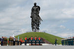 Ржевский мемориал Cоветскому солдату в день церемонии открытия, 30 июня 2020 года