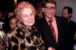 Вивьен Вествуд и Ив Сен-Лоран во время недели моды в Париже, 1991 год