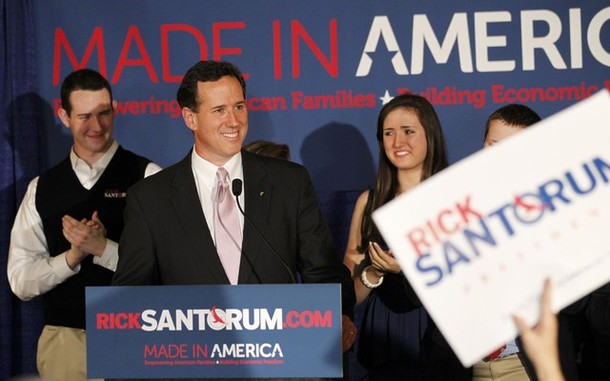 Рик Санторум выиграл праймериз Республиканской партии в штате Миссисипи вслед за Алабамой