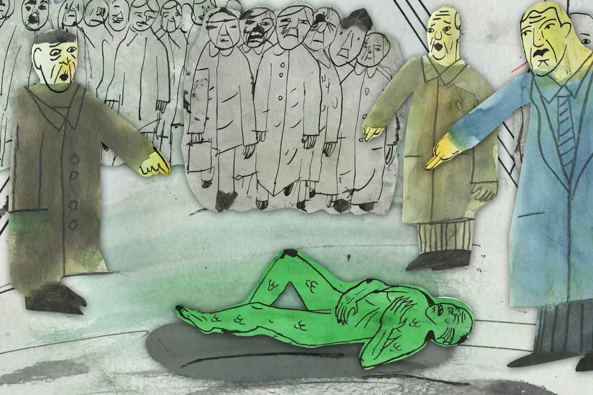 Кадр из клипа «Цунами» (Oxxxymiron)